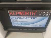 KEPWORTH Bateria litowa LiFePO4 Bateria 12V 100Ah / 120Ah / 200Ah Kamp