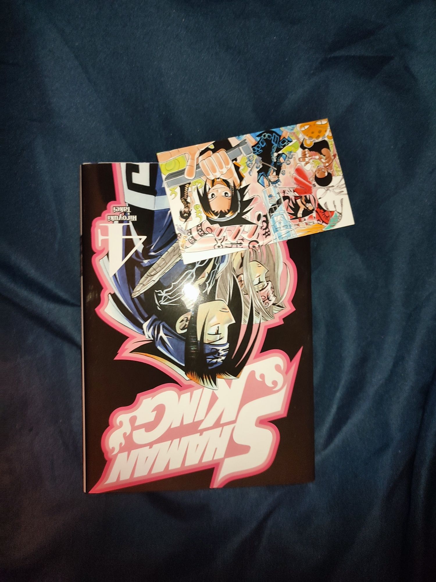 Manga Shaman King tom.4 z podwójną obwolutą