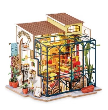 Kit de Montagem Maquete Florista