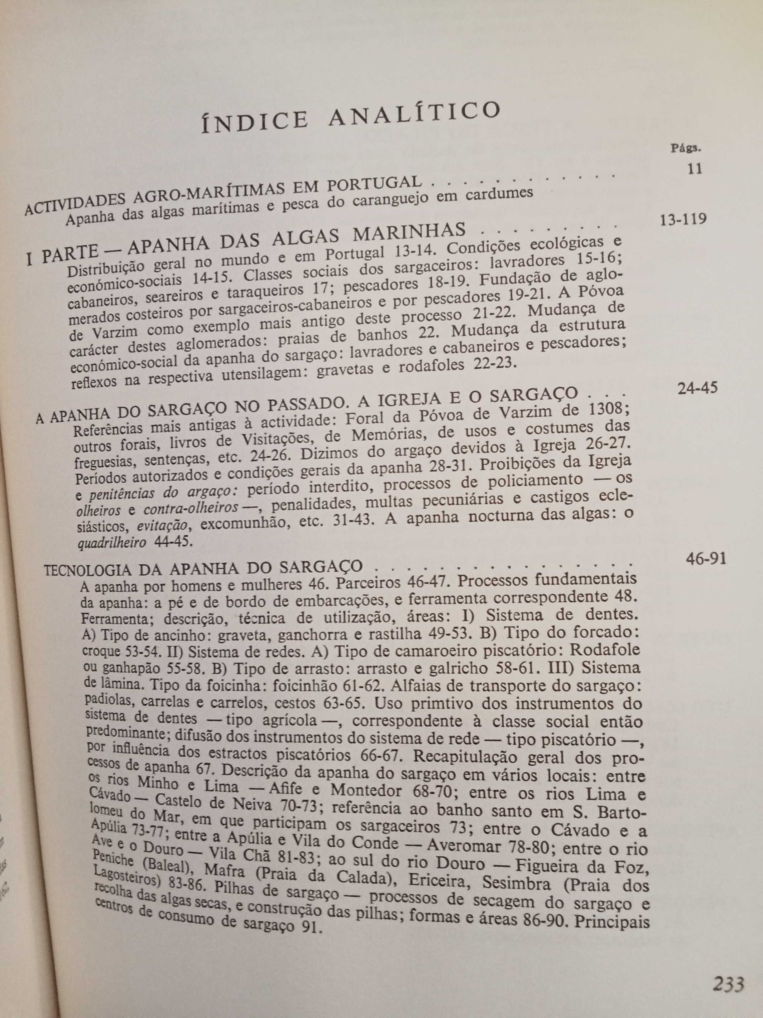 Actividades Agro-Marítimas em Portugal