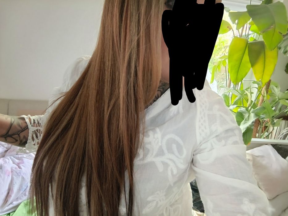 Naturalne włosy do przedluzania