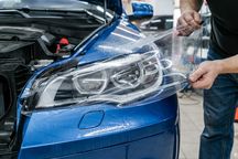 Защита для фар полиуретановая броня авто плёнка тонировка для фар