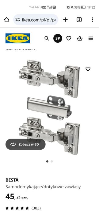 Szafka besta hanvinken Ikea