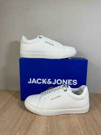 Jack & jones sneakersy białe damskie męskie 40 klasyczne proste