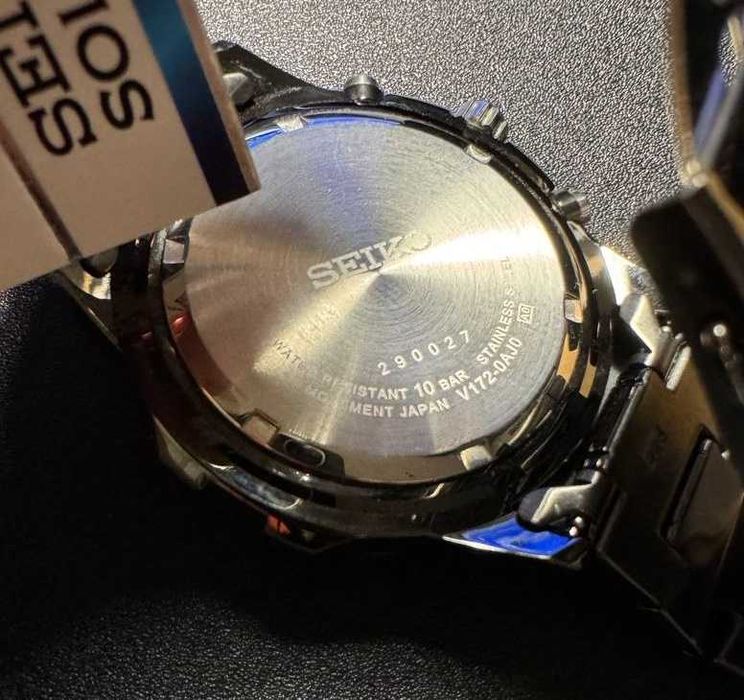 SEIKO SSC143 Solar Chronograph