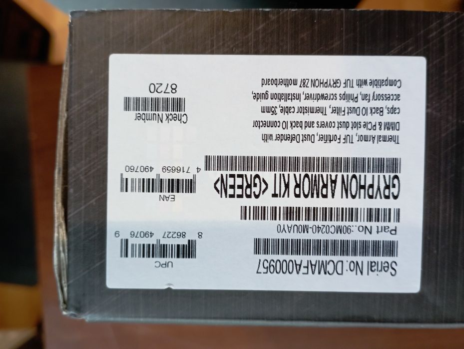 ASUS armor KIT gryphon