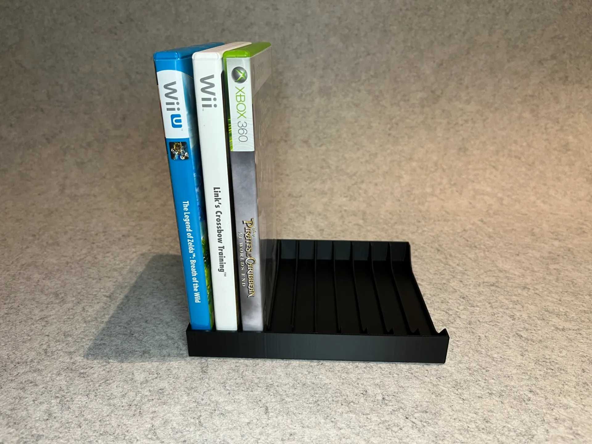 Podstawka stojak organizer na gry PS, Xbox, płyty DVD