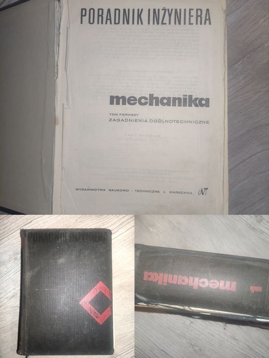 Poradnik inżyniera mechanika tom I