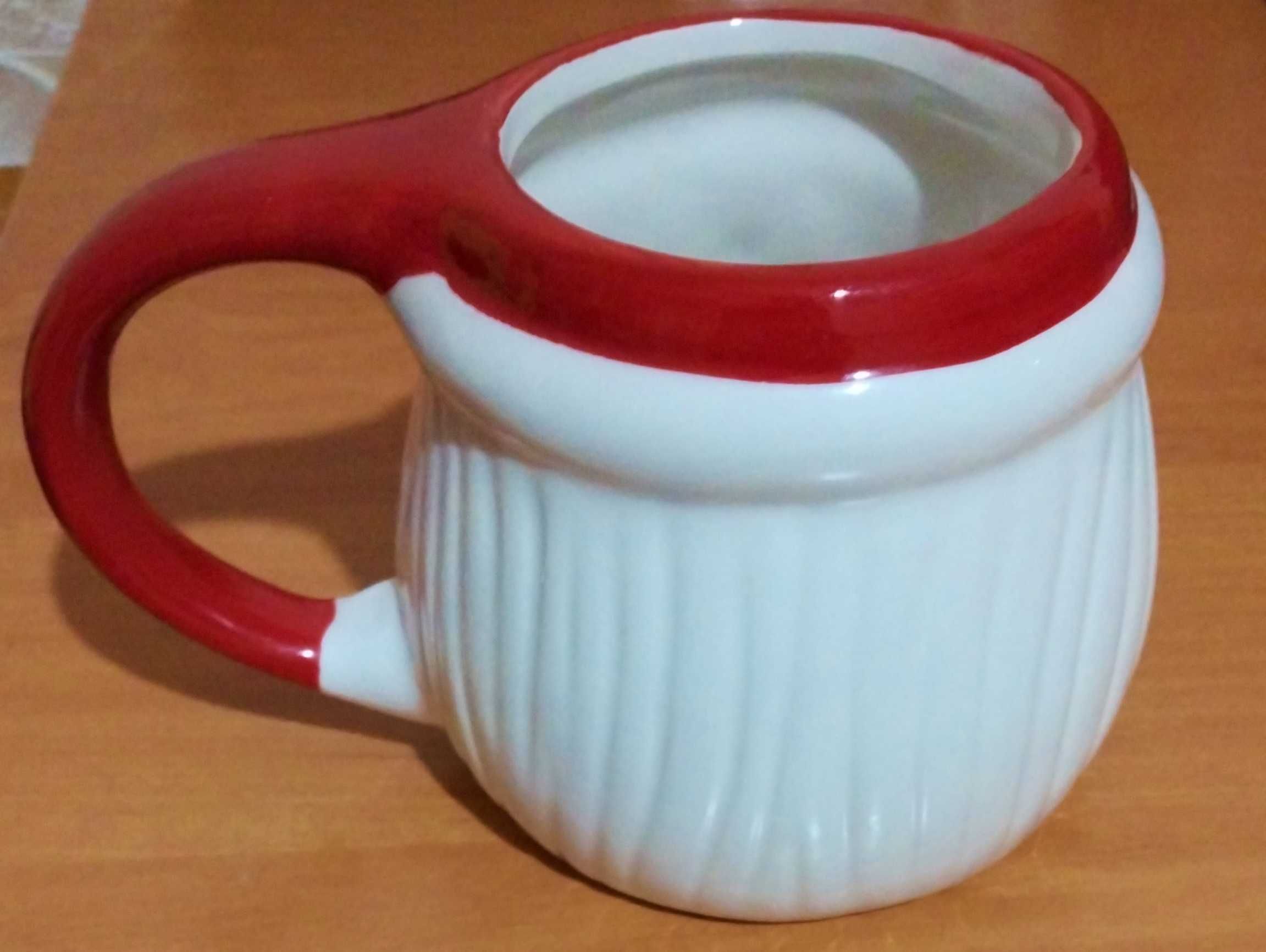 Чашка кружка Санта Клаус фирменная керамическая 450 мл