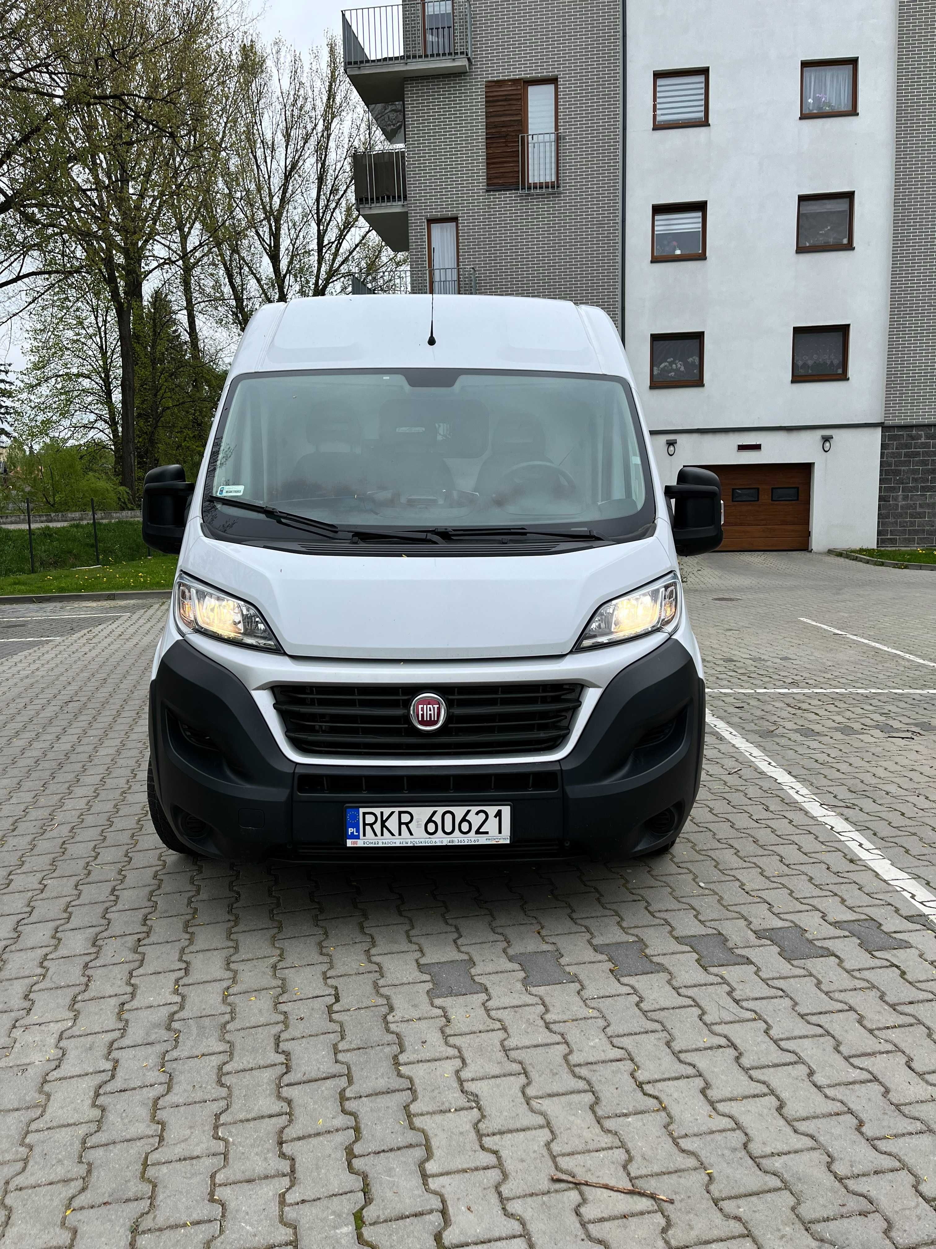 Wynajem busa/dostawczak Fiat Ducato 2.3 MultiJet