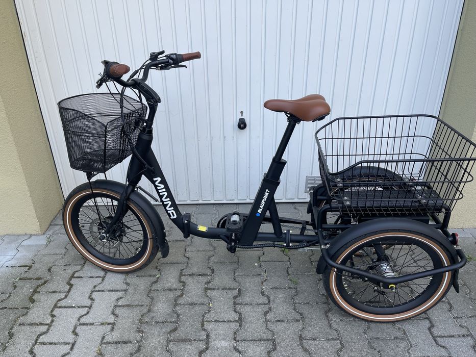 Blaupunkt Minna rower elektryczny cargo  4km przebieg