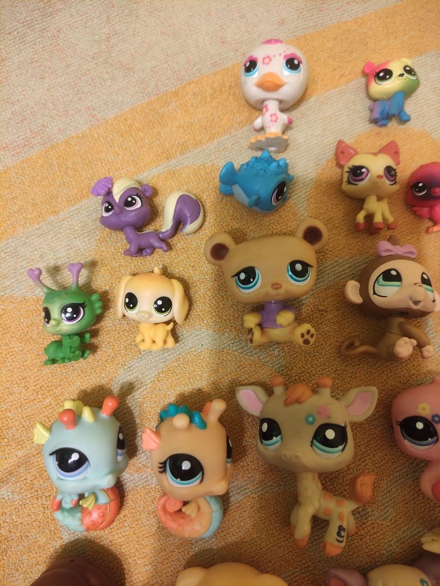 Figurki duży zestaw Littlest Pet Shop LPS