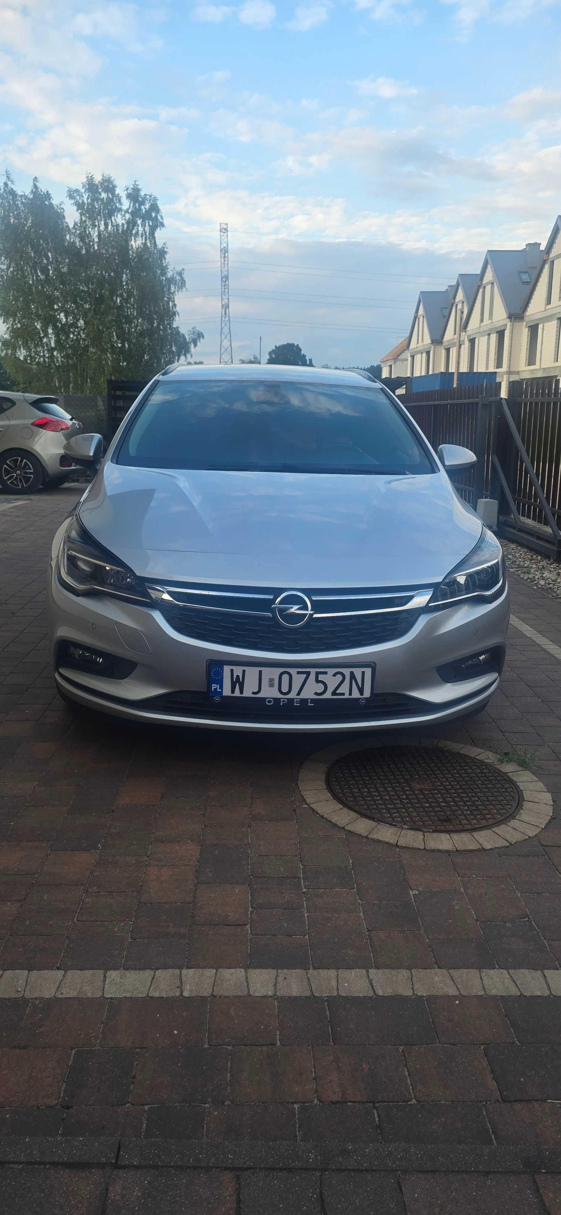 Opel Astra 2019r- 1.4 Turbo benzyna