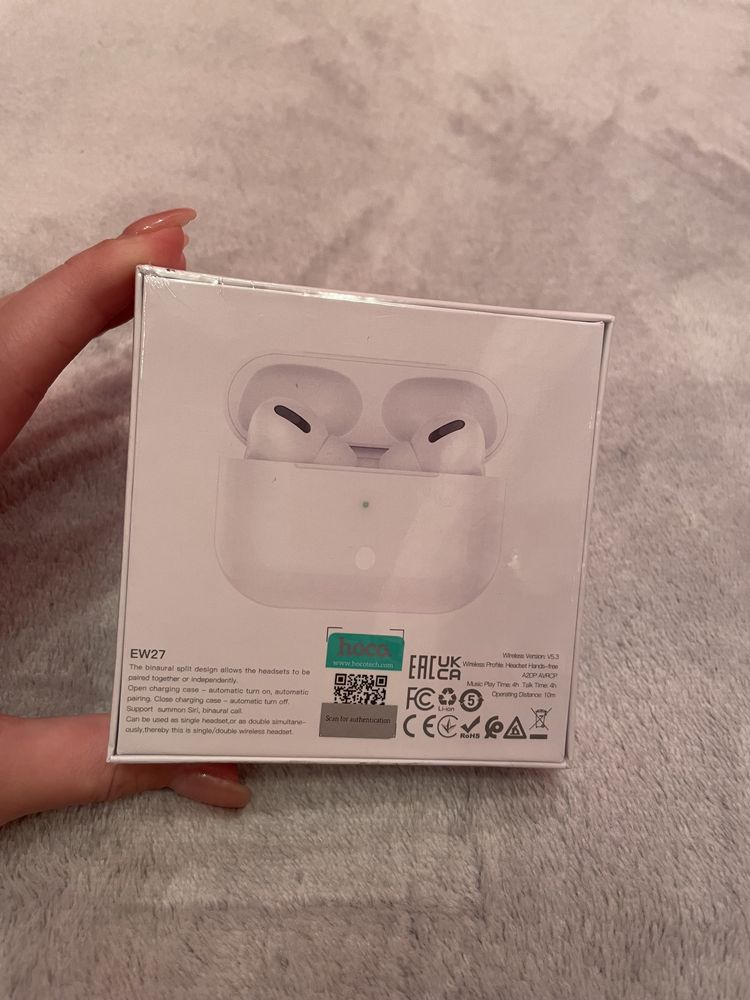 Беспроводные блютуз наушники Airpods Pro новые