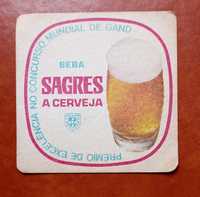 Base para copos cerveja Sagres