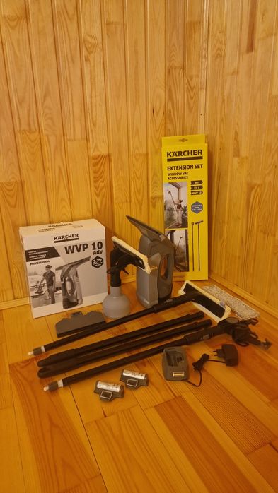 Акумуляторний віконний пилосос  Karcher WVP 10