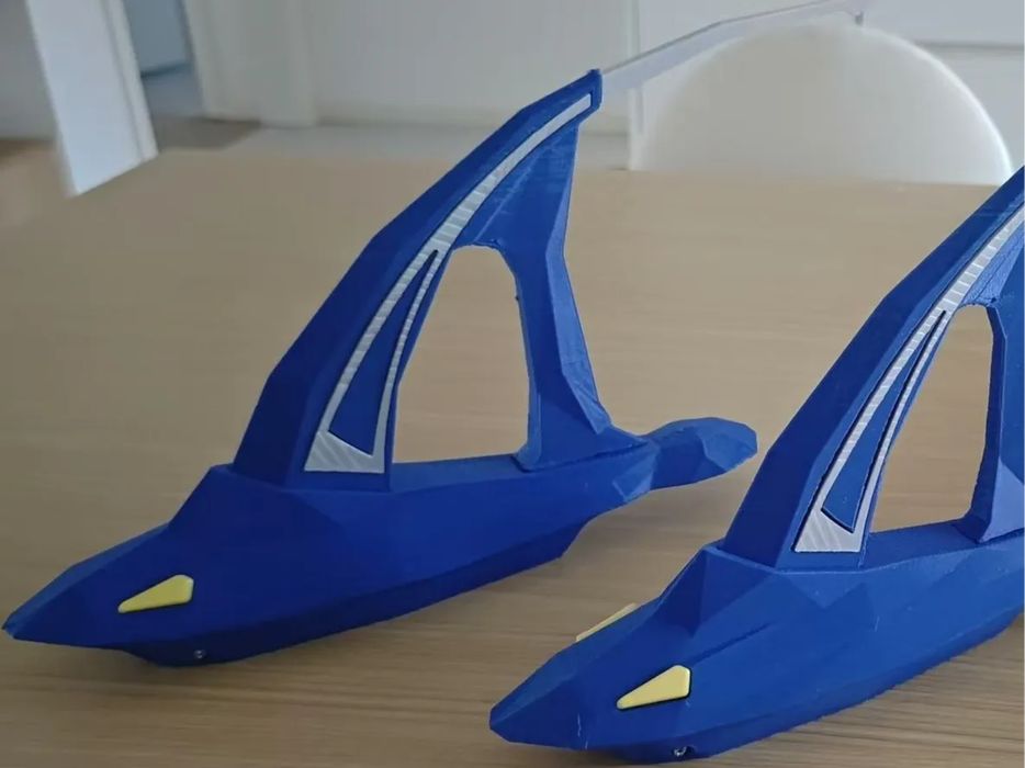Arma Gao Blue Shark Twin Blades de Gaoranger