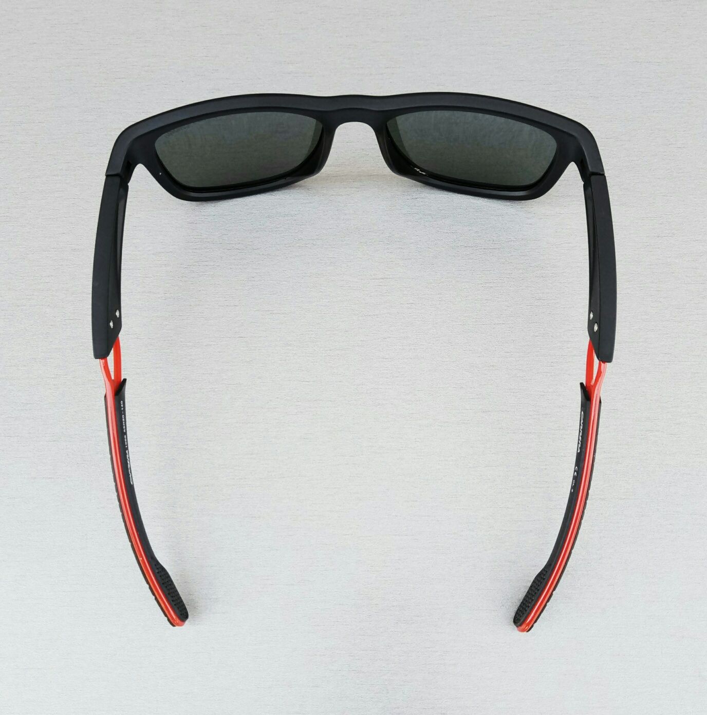 Мужские Carrera очки солнцезащитные черные линзы синие зеркальные