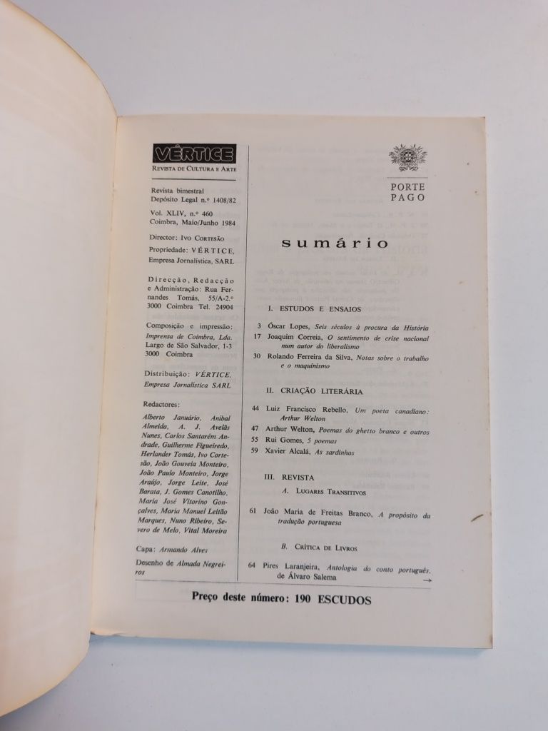 Revista Vértice n° 460