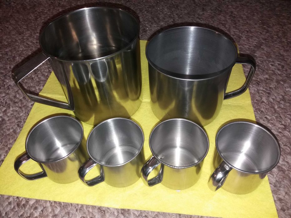 kubek metalowy nierdzewny XXXL 1,85 L