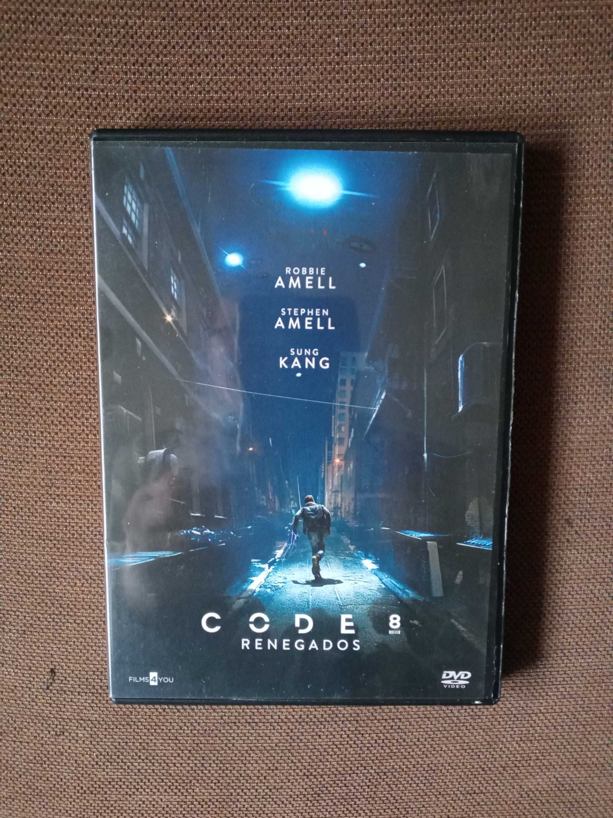 filme dvd original - code 8 - renegados  - novo