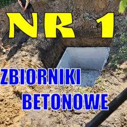 Zbiorniki betonowe 4m3 Betonowe szamba Betonowe Piwnice