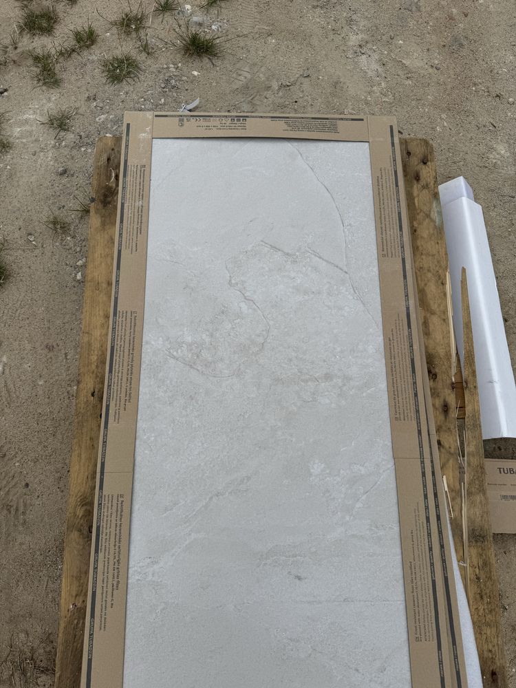 TUBĄDZIN Płytka gresowa Grand Cave ivory STR 119,8 x 59,8 GAT. 1