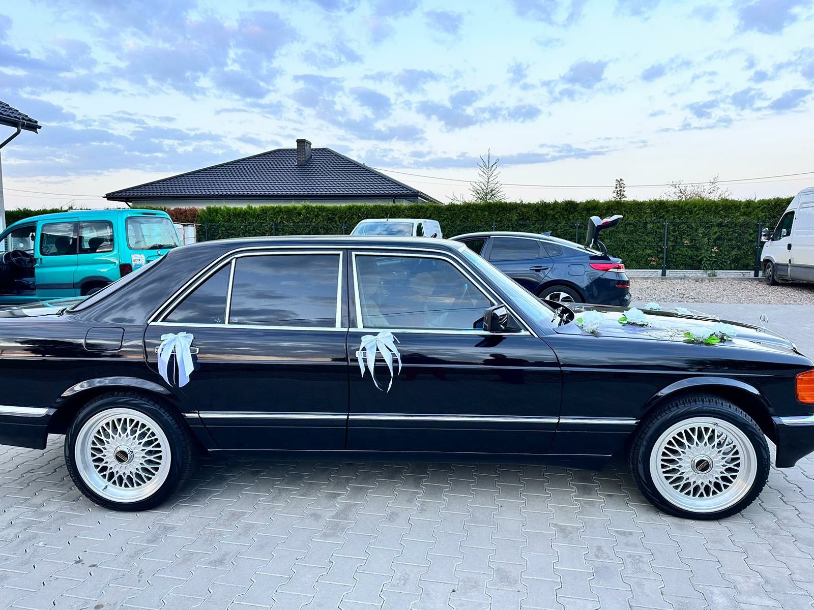 Mercedes do ślubu W126 z 1986r