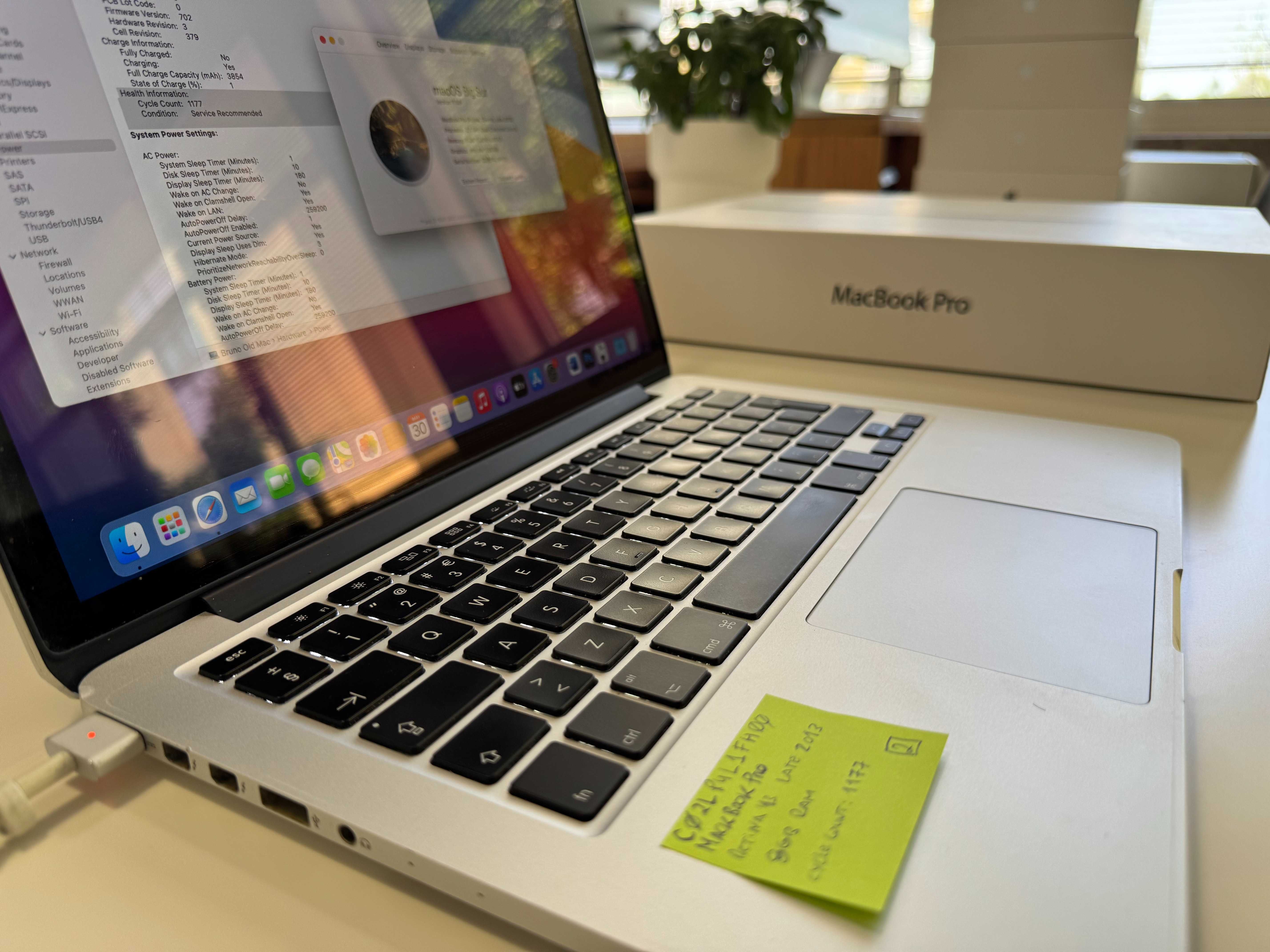 MacBook Pro Retina 13” (2013) 2,4GHz i5 | 8GB RAM | 256GB