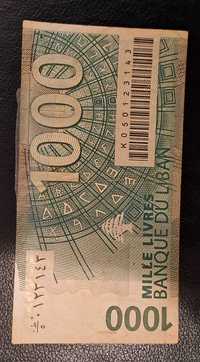 1000 Livres Banknot kolekcjonerski