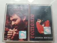 Kasety magnetofonowe Andrea Bocelli - 2 części.