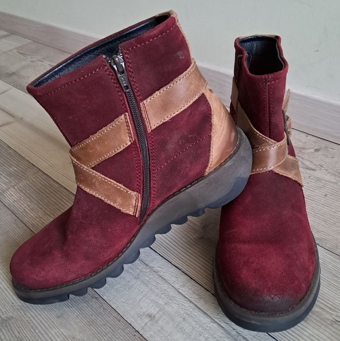 Чоботи шкіряні Fly London (р.40) Португалія