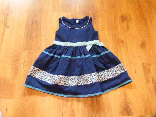 rozm 104 Name It sukienka elegancka granatowa