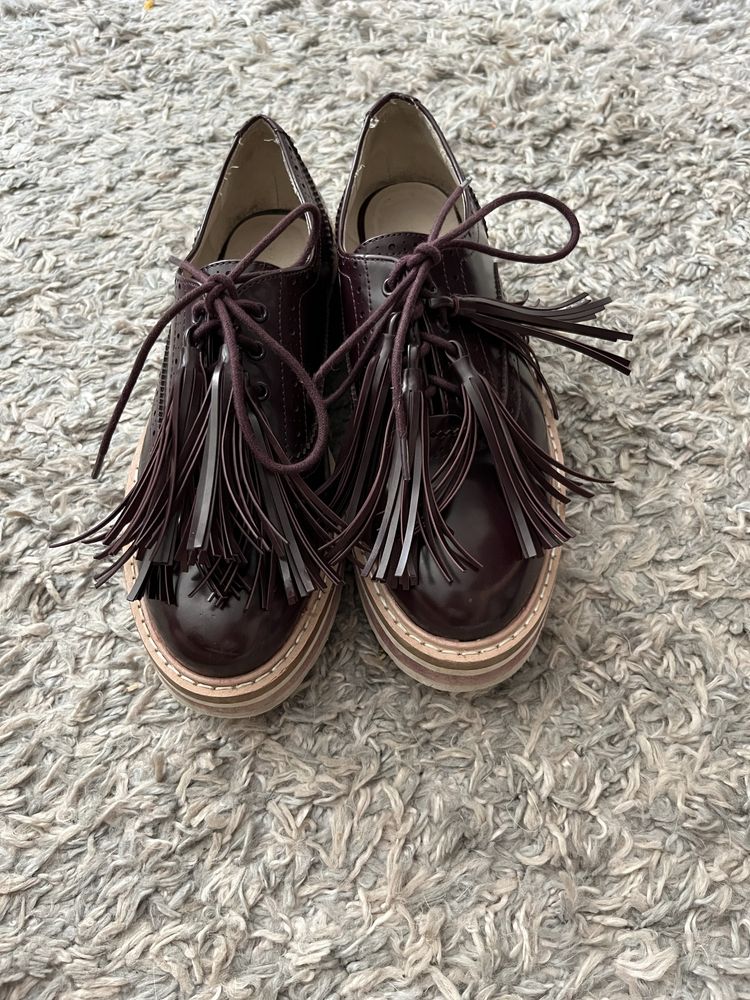 Buty zara oksfordy 38