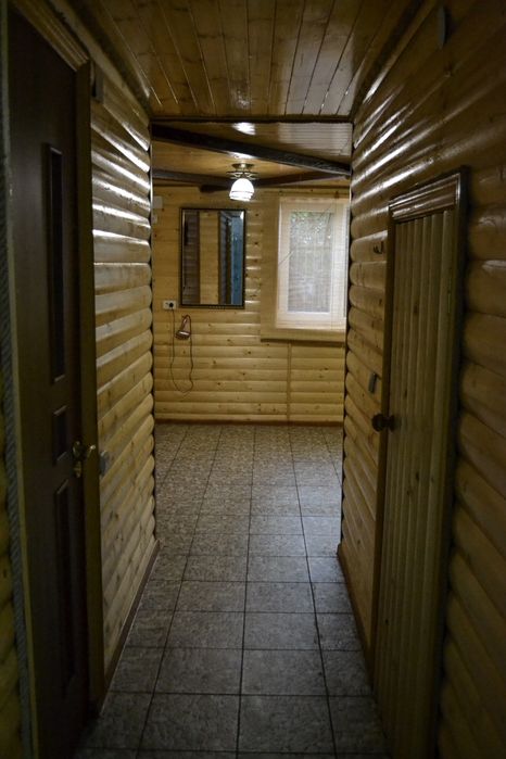 Баня на дровах. Троєщина