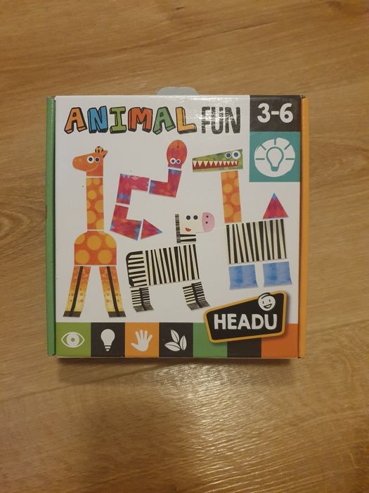 Układanka Animal Fun Zwierzątka Headu 3-5 lat