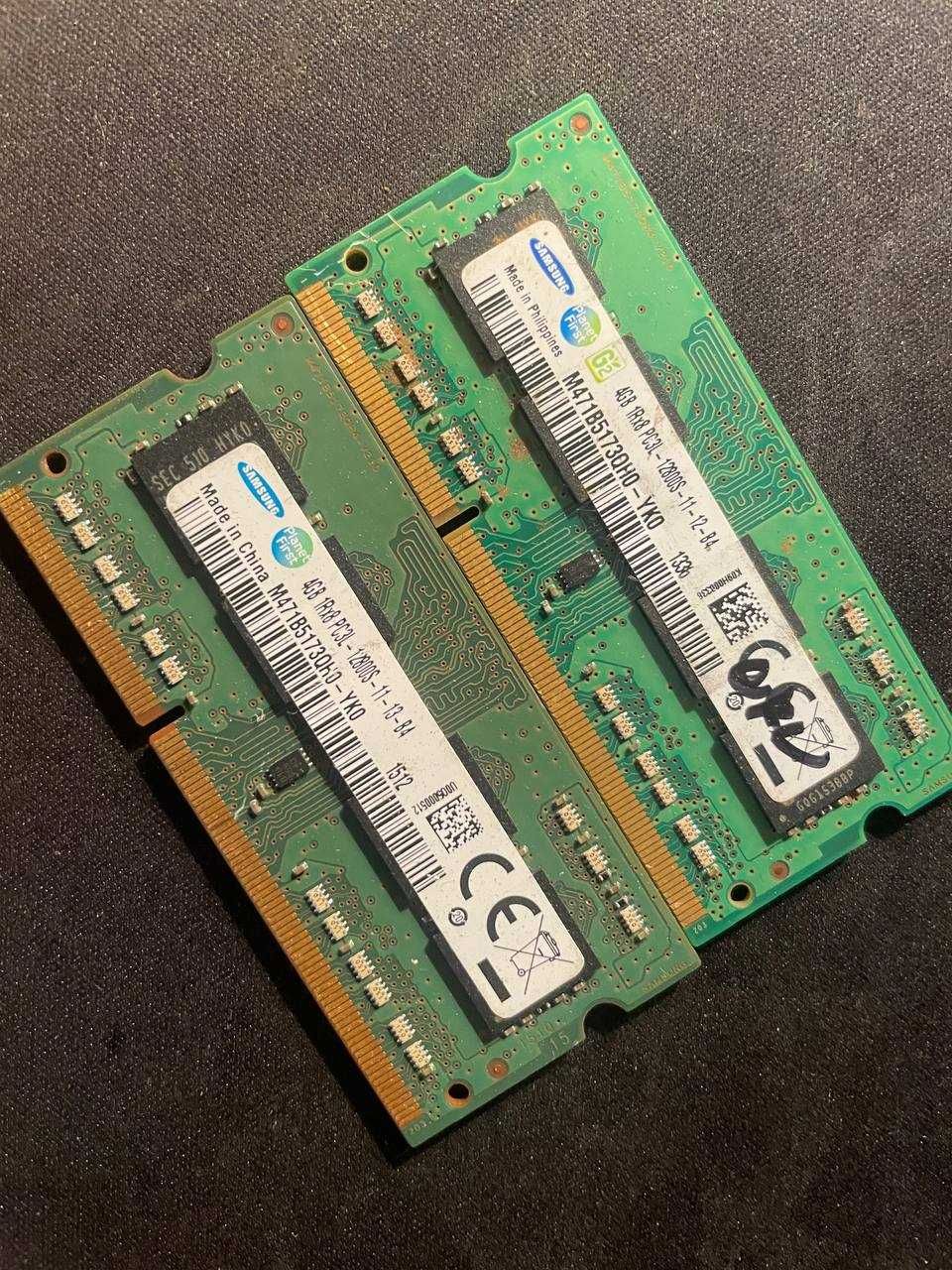 оперативная память ddr3 8gb 2x4 для ноутбука