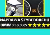 Naprawa szyberdachu BMW 3 5 E61 E91 X5 E70 X3 E83 szyberdach panorama