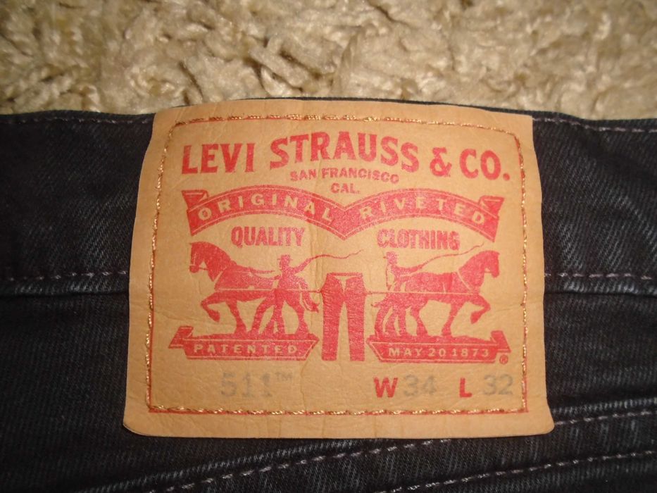 Джинсы Levis 511 USA W34-32 L32-30