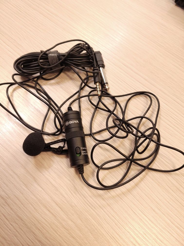 BOYA BY-M1  mikrofon pojemnościowy Lavalier krawatowy