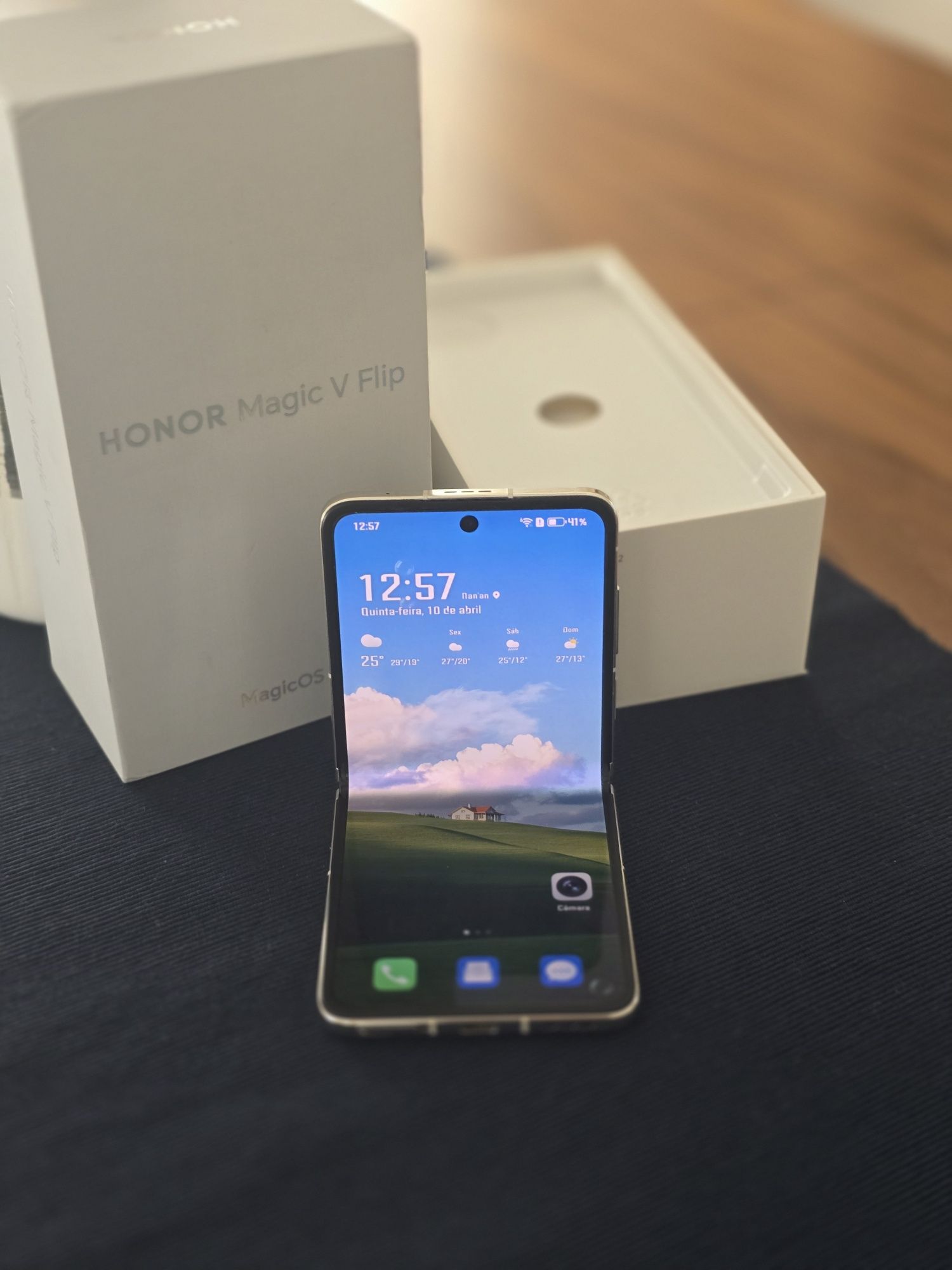 Honor Magic V Flip 5G 12GB/256GB NOVO. Troca/retoma. Garantia, caixa,