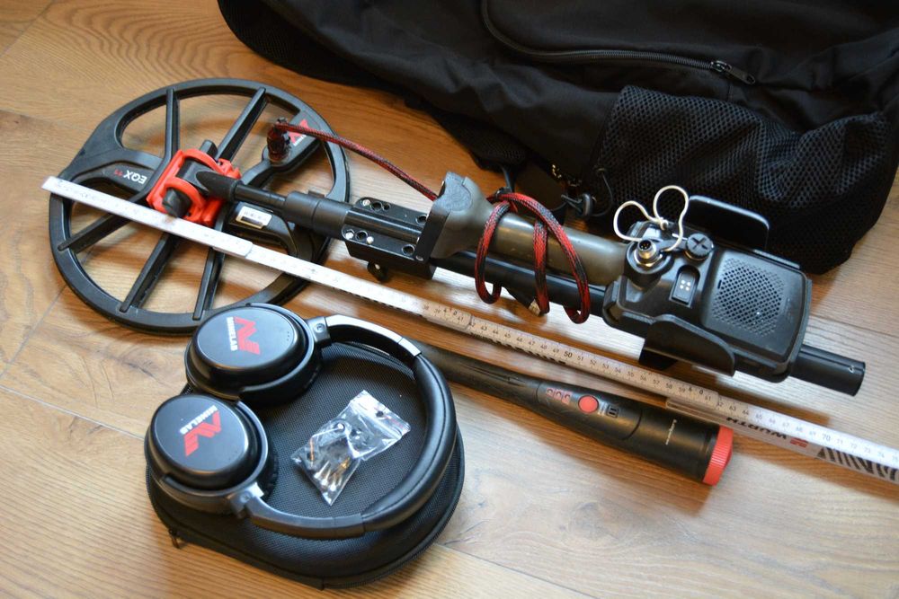 Minelab Equinox 800 72CM+teleskop+osłony+słuchawki+uchwyt+plecak+kret!