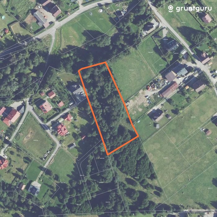 Działka budowlana 54 ary (5400 m²), Koszarawa – piękne widoki, cisza,