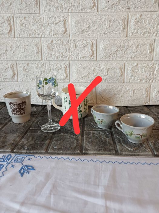 Посуда винтаж из домашнего шкафа