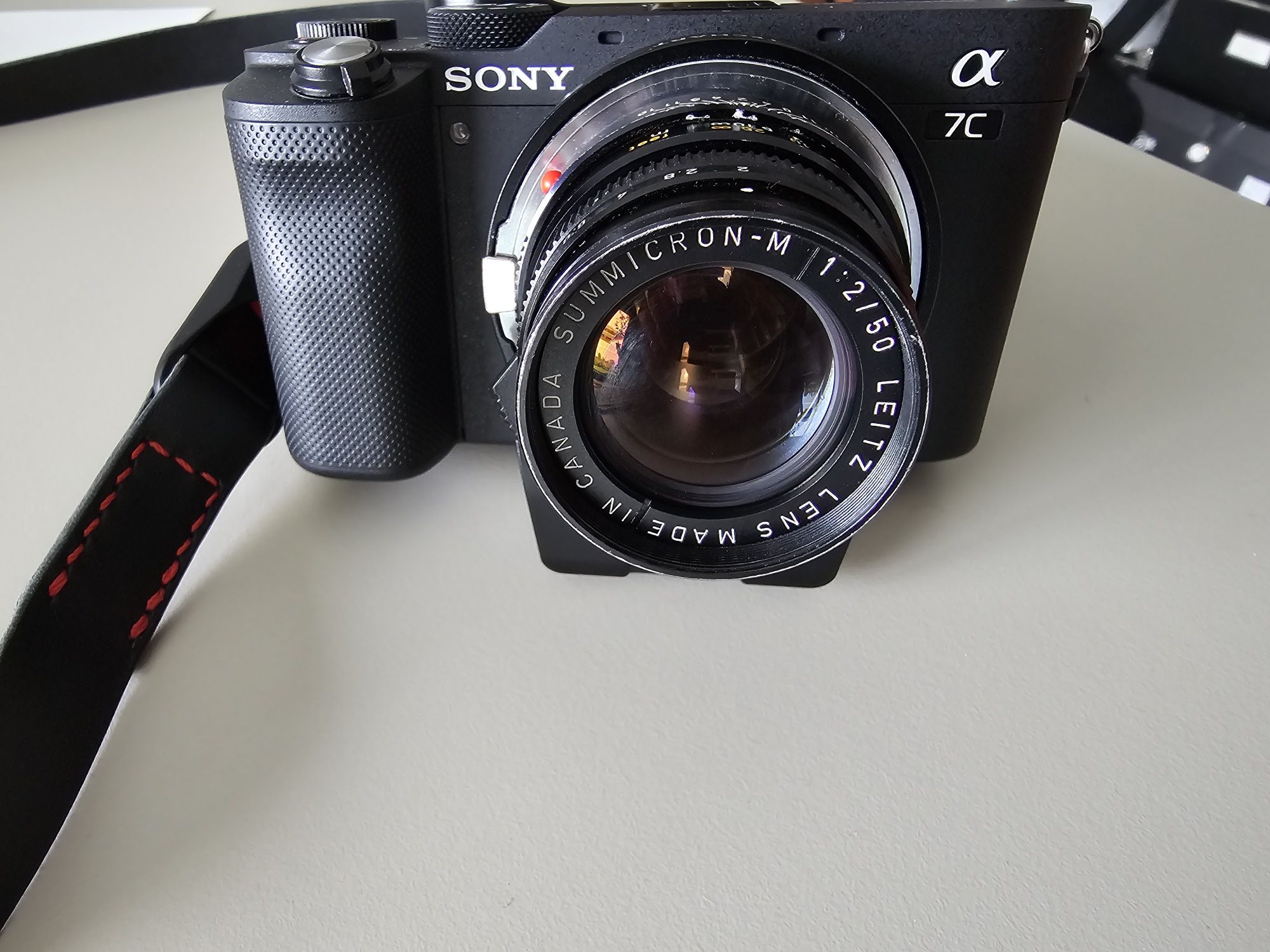 Techart LM-EA7 - Adaptador Sony E-mount Autofoco para lentes Leica M