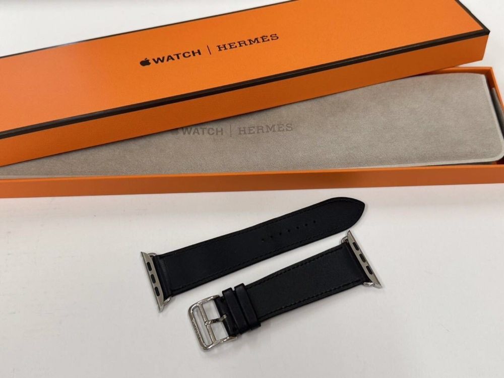 Кожаный ремешок Hermes Single Tour для Apple Watch