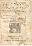 Livro Sermão das Almas Sec XVII ano 1649
