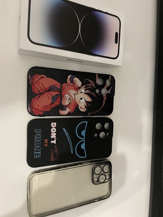 Caixa e capas iphones 12pro 14pro max