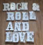 Letras com iluminação