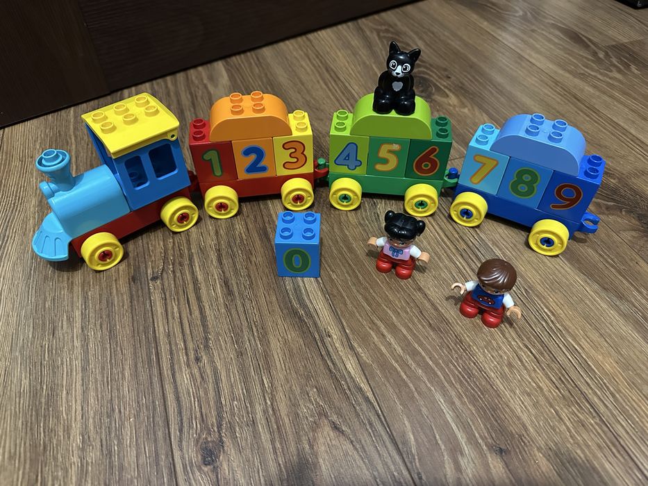 Lego duplo Pociag z cyferkami